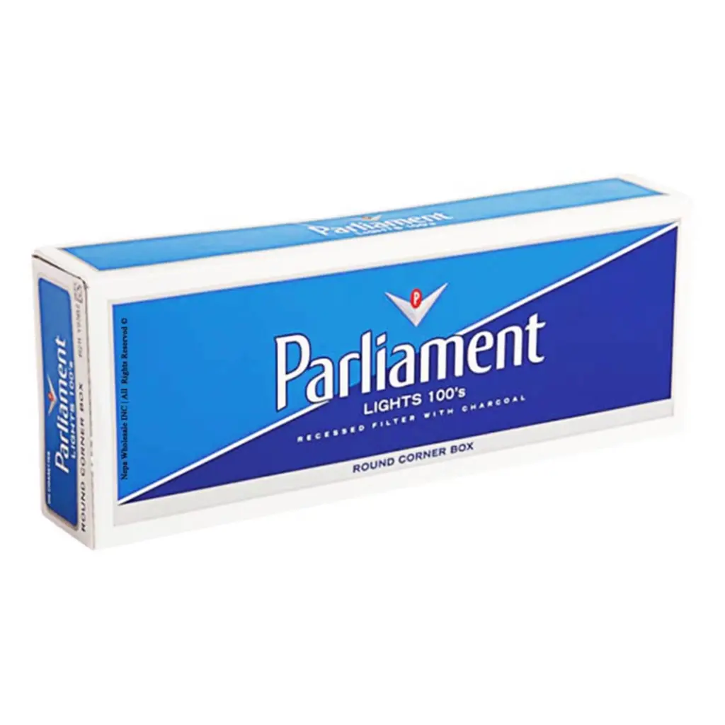 PARLIAMENT 100'S LIGHT BOX