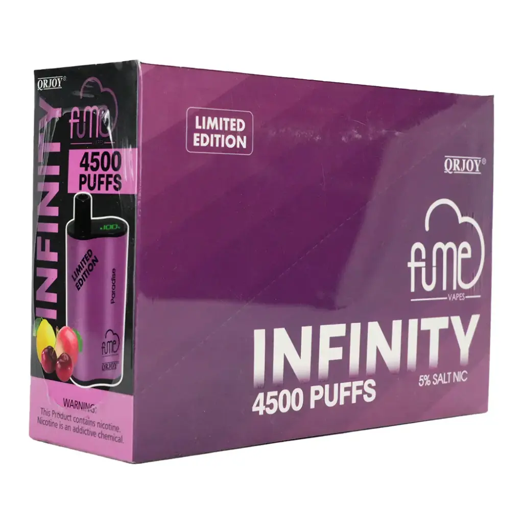 FUME 5PK INFINITY 5% PARADISE DISPOSABLE (4500)