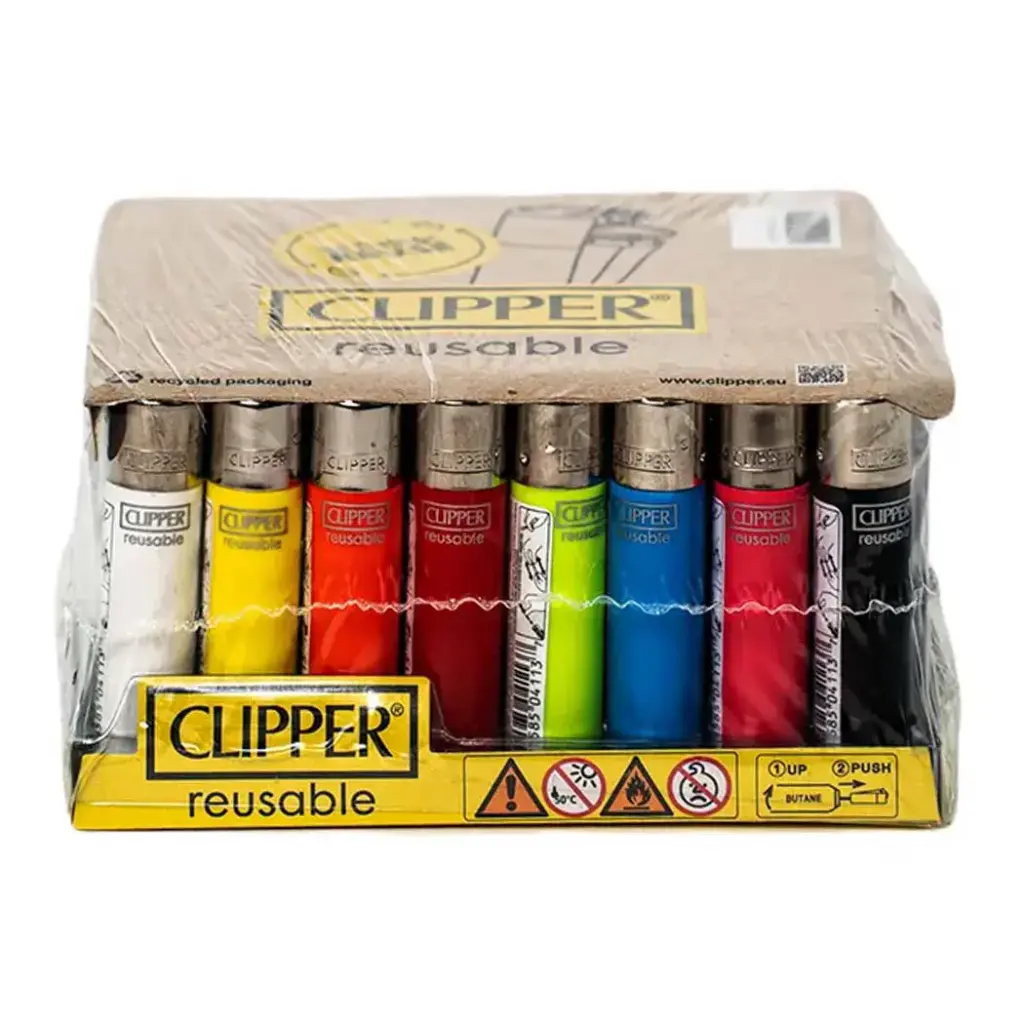 CLIPPER LIGHTERS 48CT SOLID (41571)