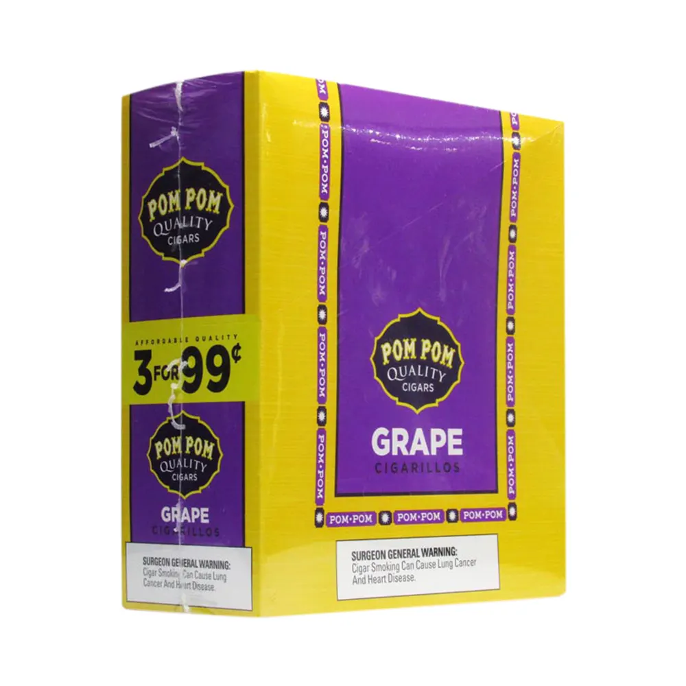 POM POM 3 FOR $0.99 POUCH GRAPE