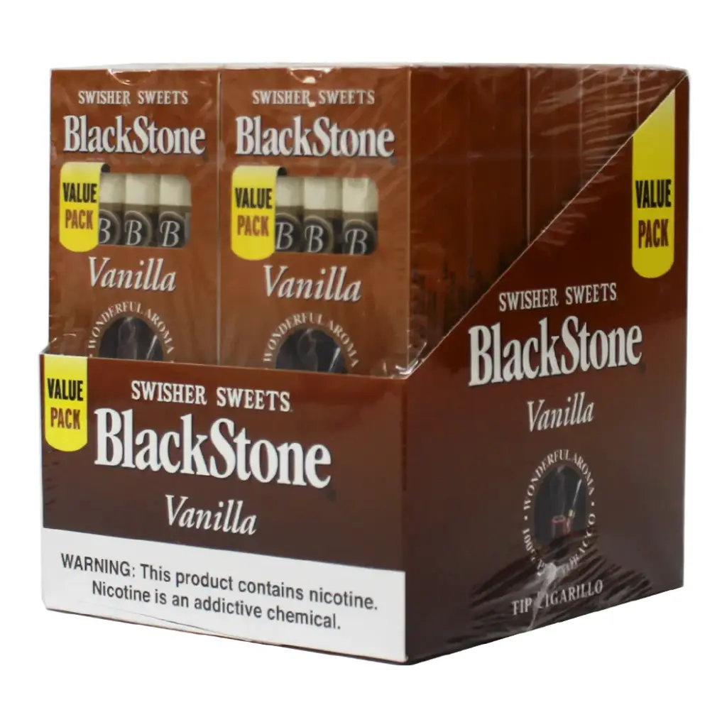 SWISHER SWEET BLACK STONE VANILLA 20-5 PK