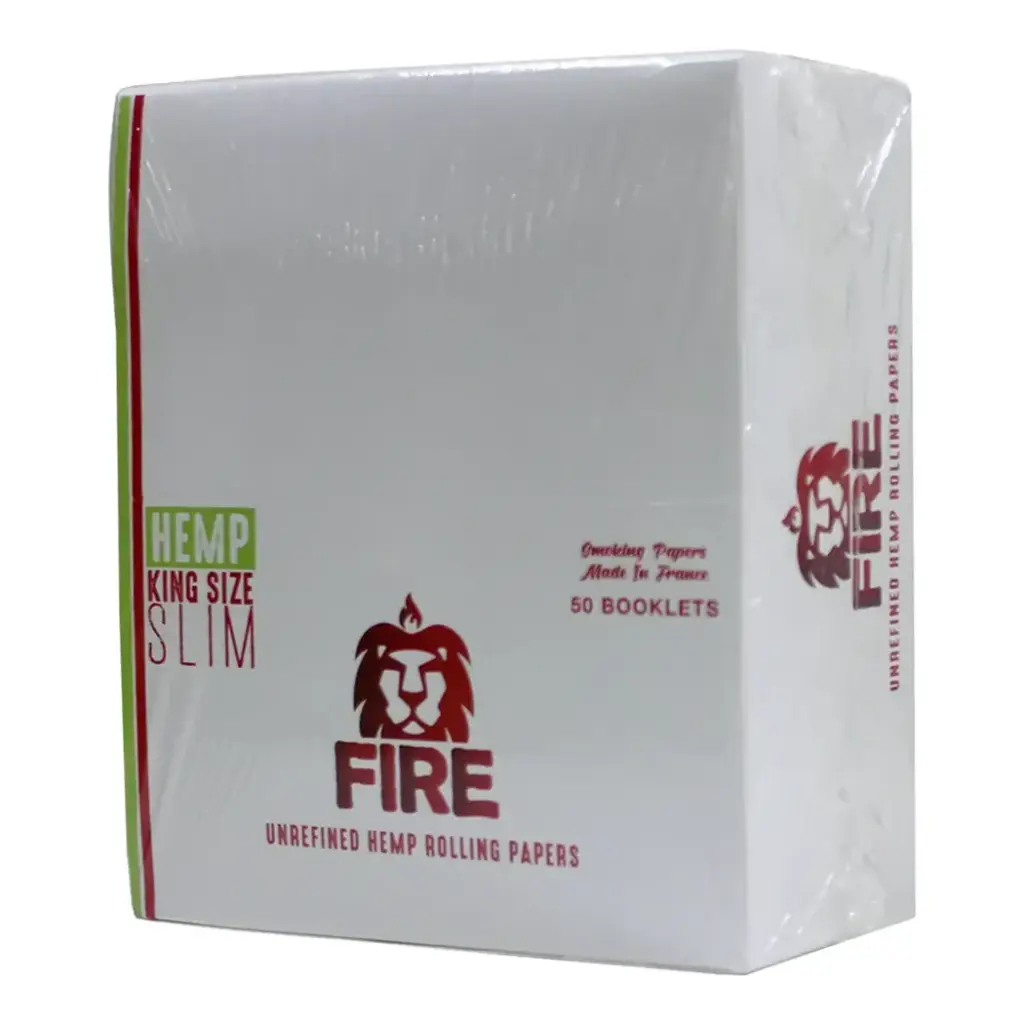 FIRE HEMP KING SIZE SLIM 50 PER BOX