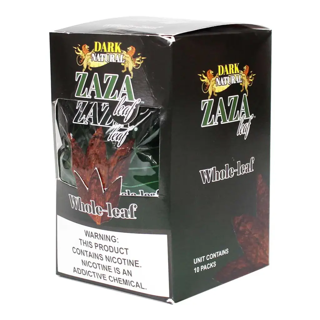 ZAZA DARK NATURAL 10CT WHOLE LEAF