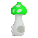 PIPE MUSHROOM SILICONE HAND PIPE