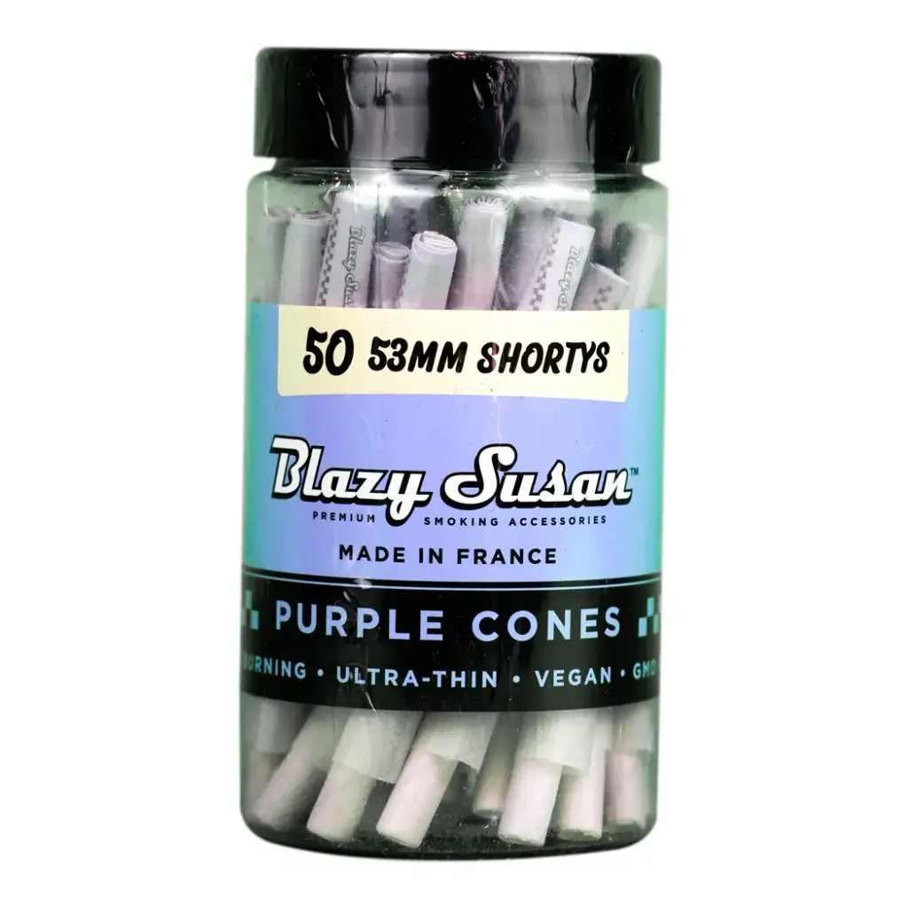 BLAZY CONE PURPLE 53MM 50CT JAR