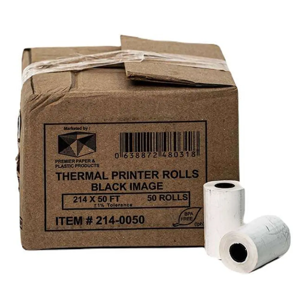 .THERMAL PAPER 2 1/4 X 50' 50 ROLLS