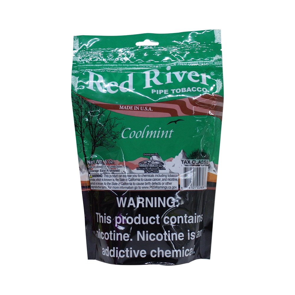 RED RIVER PIPE TOBACCO 6OZ COOL MINT