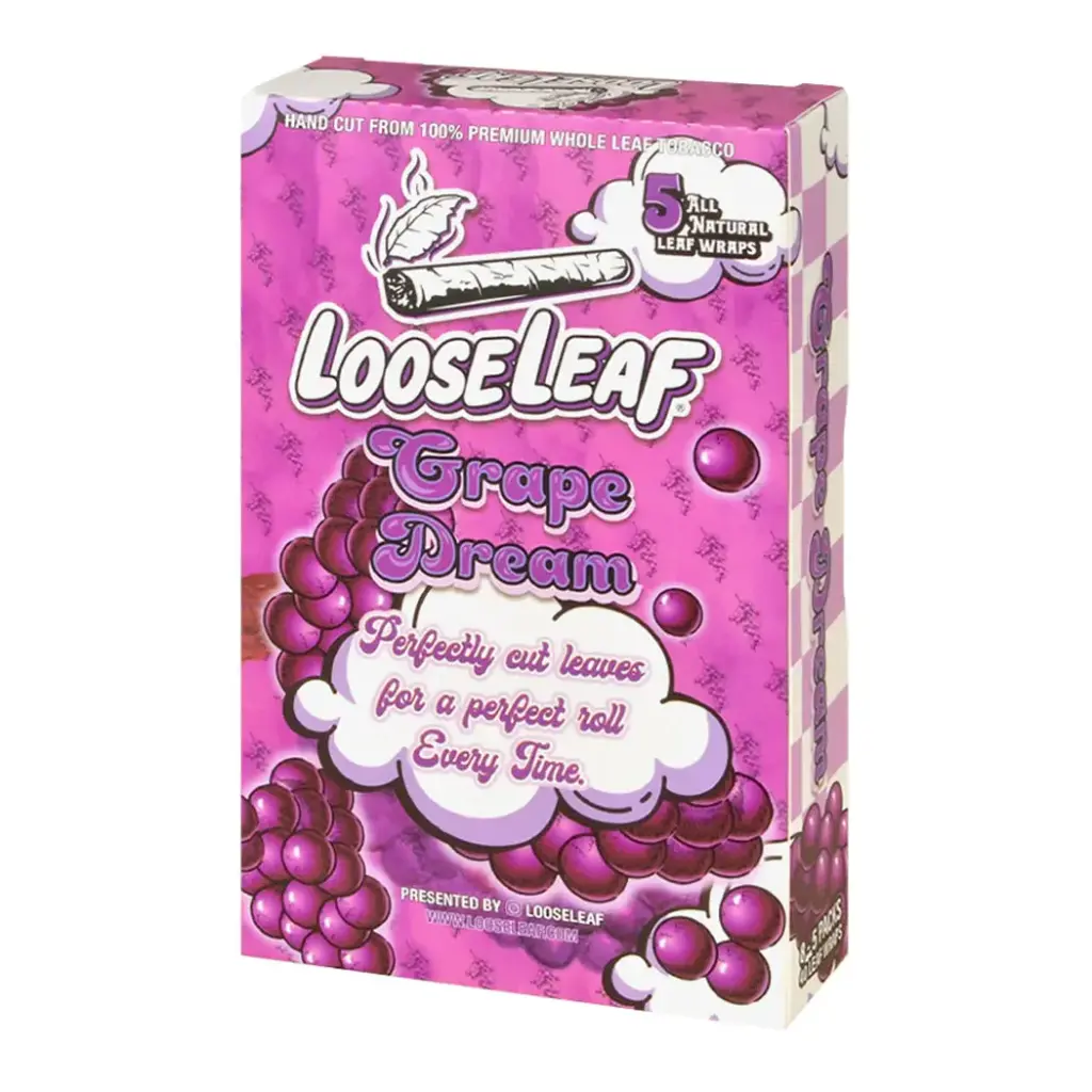 LOOSE LEAF 8-5 PACKS GRAPE DREAM