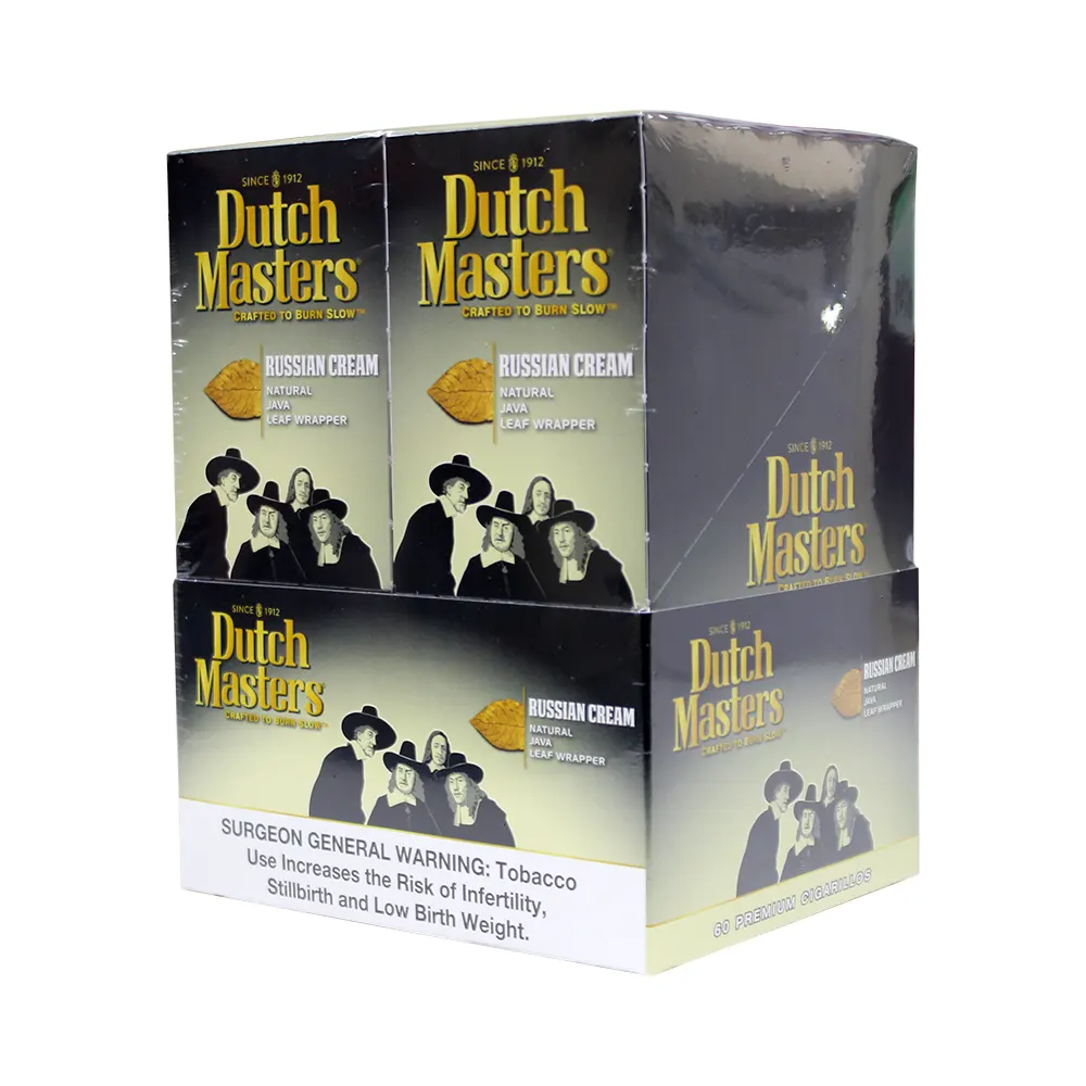 DUTCH MASTERS 3PK60 RUSSIAN CREAM