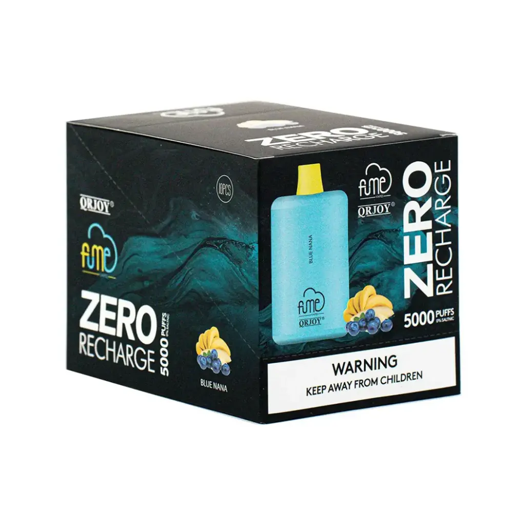 FUME 10PK RECHARGE 0% DISPOSABLE (5000)