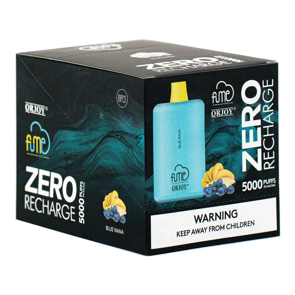 FUME 10PK RECHARGE 0% DISPOSABLE (5000)