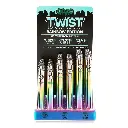 OOZE TWIST RAINBOW BATTERY DISPLAY 24CT (8 - 650MAH, 8 - 900MAH, 8 - 1100 MAH)