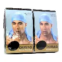 DURAG ADJUSTABLE BLACK COLOR 12