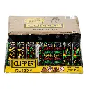 CLIPPER LIGHTERS 48CT COLORED LEAF (45272)