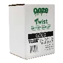 OOZE TWIST GOLD BATTERY DISPLAY 24CT (8 - 650MAH, 8 - 900MAH, 8 - 1100 MAH)