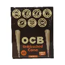 OCB CONE VIRGIN KING SIZE UNBLEACHED 32-3 PACKS